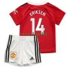 Maillot de Supporter Manchester United Eriksen 14 Domicile 2022-23 Pour Enfant